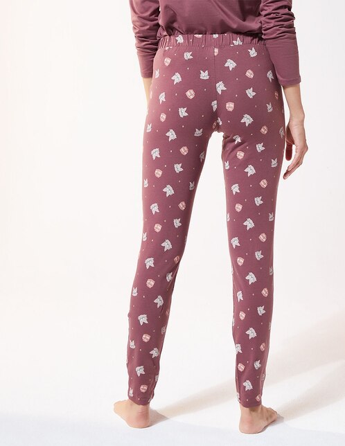 Pantalón pijama ETAM skinny estampado para mujer en Liverpool