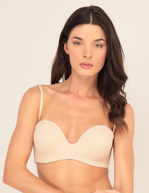 Brassiere plunge copa preformada para mujer 1