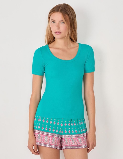 Playera pijama Etam para mujer