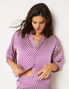 Playera Pijama ETAM Estampada Para Mujer