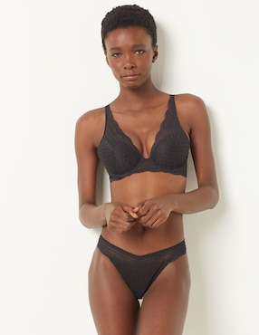 Brassiere balconette Etam con copa preformada para mujer