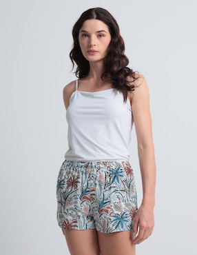 Short Pijama ETAM Floral Para Mujer