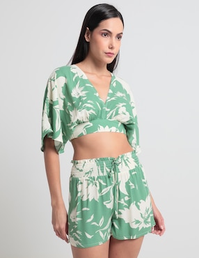 Short Pijama ETAM Floral Para Mujer