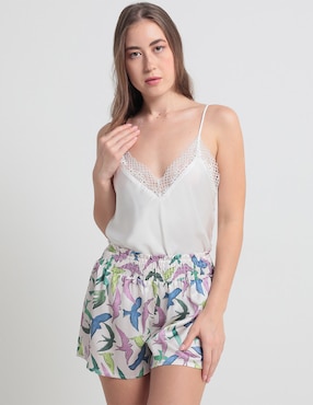 Short Pijama ETAM Estampado Para Mujer