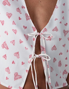 Playera pijama ETAM estampada para mujer