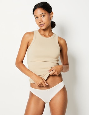 Panty Etam de algodón para mujer