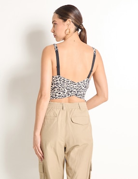 Body ETAM escote bajo para mujer