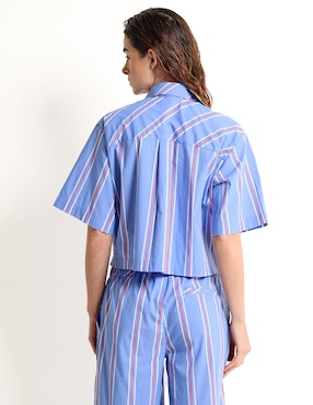 Playera pijama Etam estampado a rayas para mujer