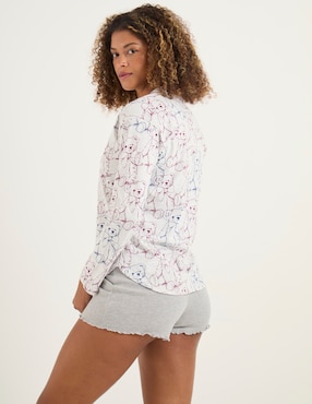 Playera pijama Etam para mujer
