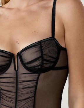 Body Etam escote profundo para mujer