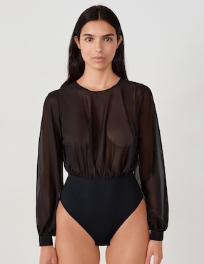Body Etam cuello redondo para mujer