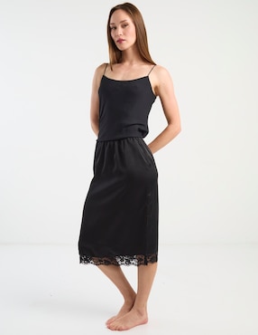 Falda midi Etam a la cintura