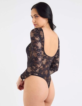 Body Etam espalda abierta para mujer