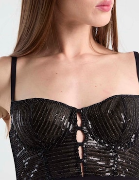 Corselette Etam media copa para mujer