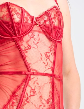 Body ETAM escote corazón para mujer