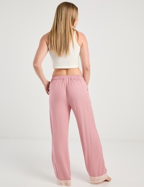 Pantalón pijama Etam de algodón para mujer