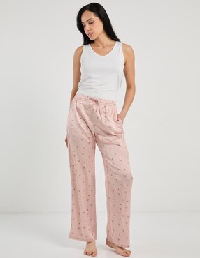 Pantalón pijama Etam de algodón para mujer