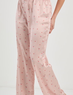 Pantalón pijama Etam de algodón para mujer