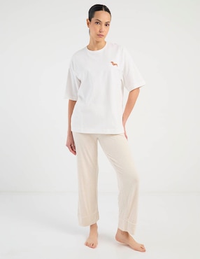 Playera pijama Etam para mujer