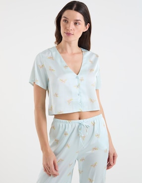 Playera pijama Etam diferentes diseños para mujer