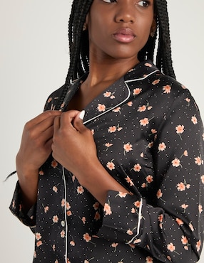 Playera pijama Etam estampado floral para mujer