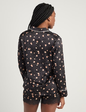 Playera pijama Etam estampado floral para mujer