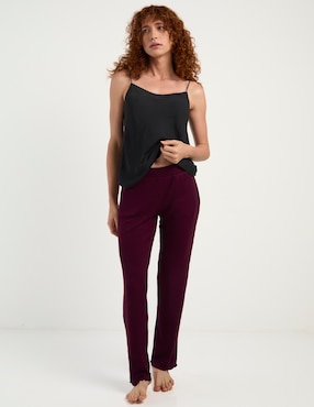 Pantalón pijama Etam de algodón para mujer