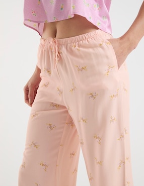 Pantalón pijama Etam de algodón para mujer