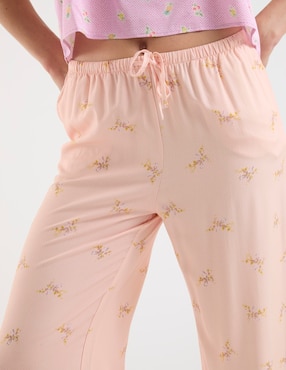 Pantalón pijama Etam de algodón para mujer