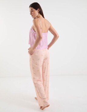 Pantalón pijama Etam de algodón para mujer