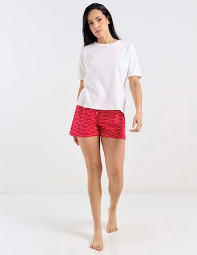 Short pijama Etam de algodón para mujer
