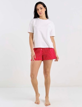 Short pijama Etam de algodón para mujer