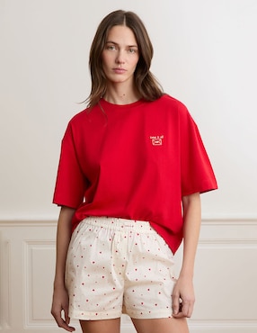 Playera pijama Etam para mujer