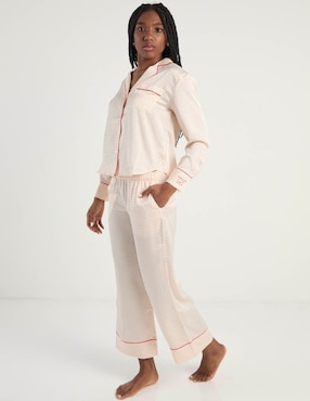 Pantalón pijama Etam de algodón para mujer