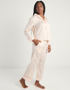 Pantalón pijama Etam de algodón para mujer