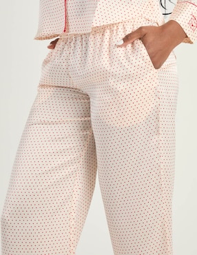 Pantalón pijama Etam de algodón para mujer