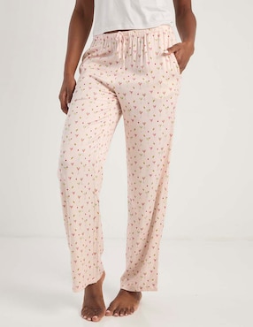Pantalón pijama Etam de algodón para mujer