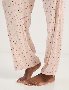 Pantalón pijama Etam de algodón para mujer