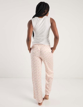 Pantalón pijama Etam de algodón para mujer