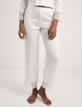 Pantalón pijama Bride Etam de nylon para mujer