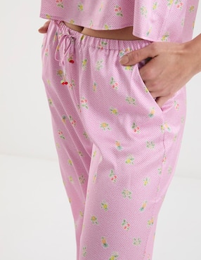 Pantalón pijama Etam de algodón para mujer