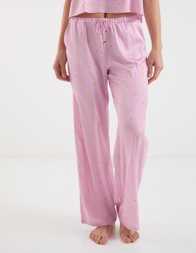 Pantalón pijama Etam de algodón para mujer