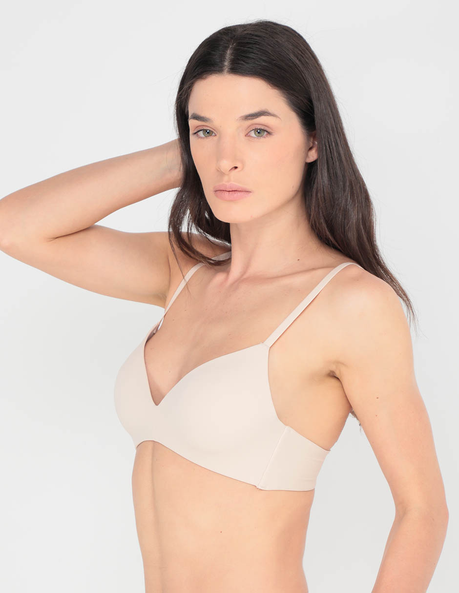 T-shirt bra etam copa preformada para mujer