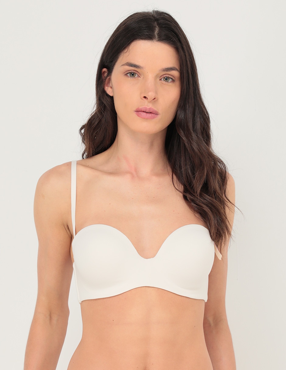 Brassiere plunge copa preformada para mujer