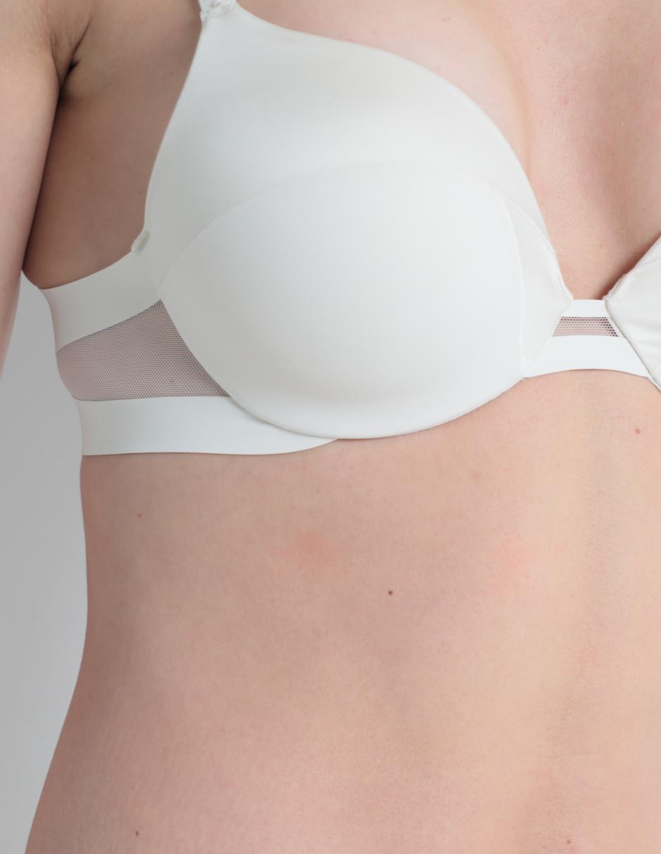 BRASSIERE INVISIBLE, 36C, BEIGE