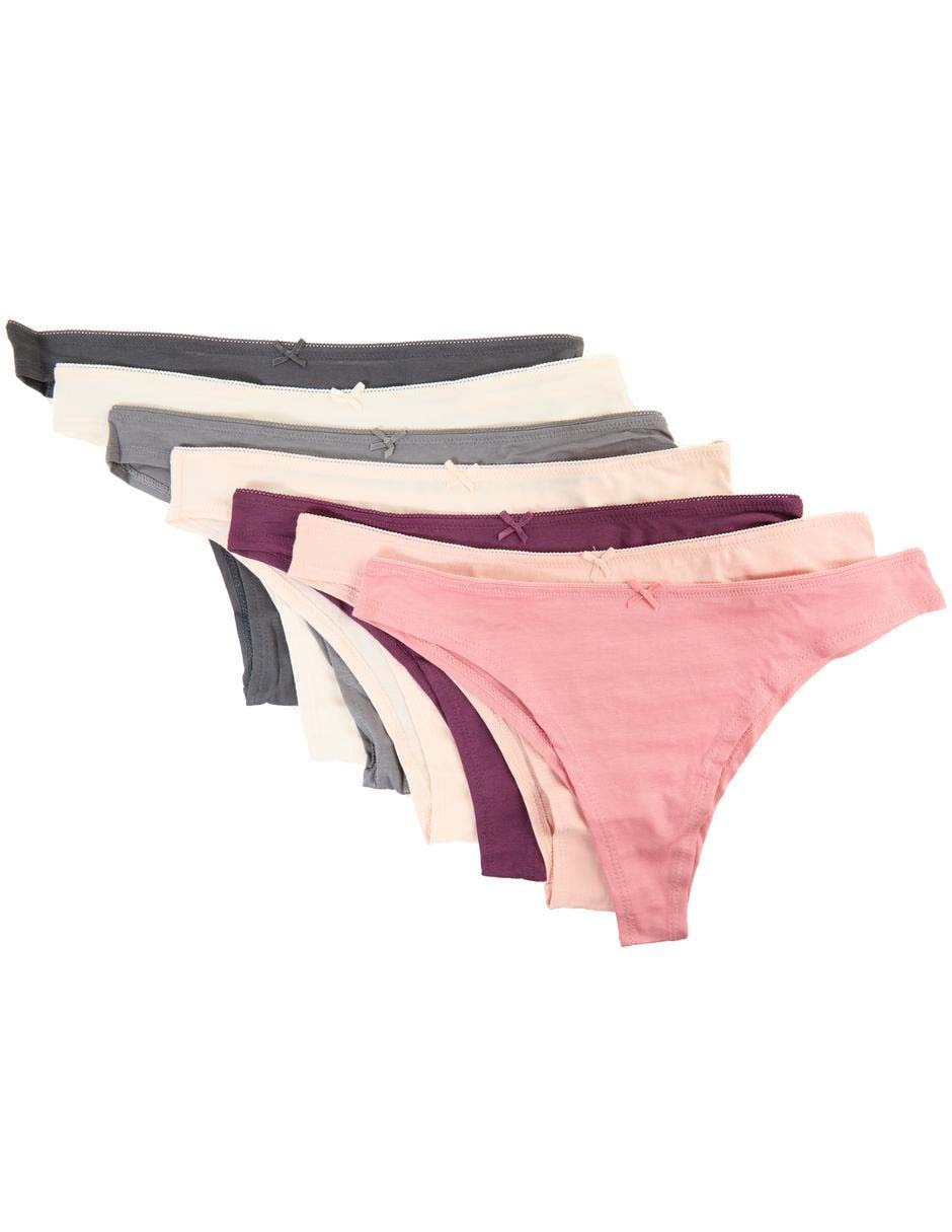 Set tanga de algodón para mujer 5