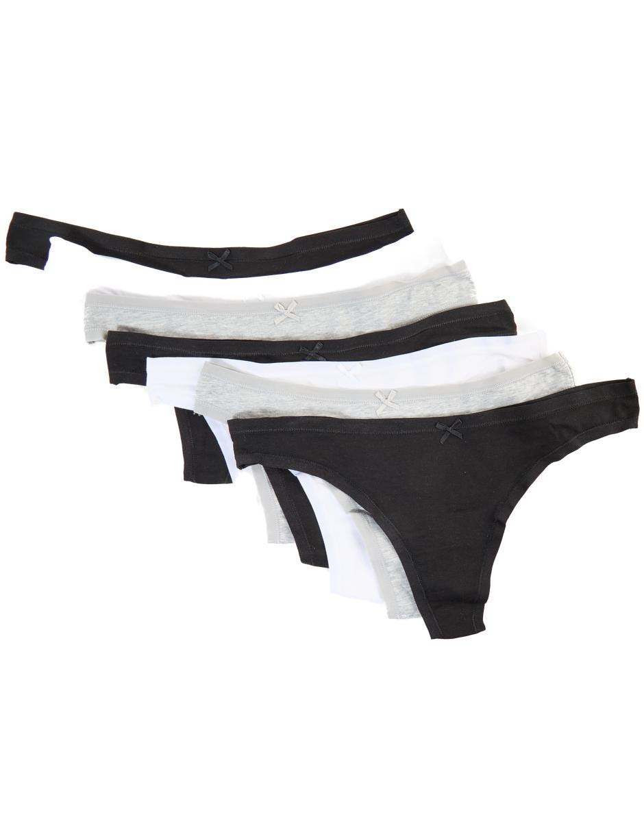 Set tanga de algodón para mujer 5