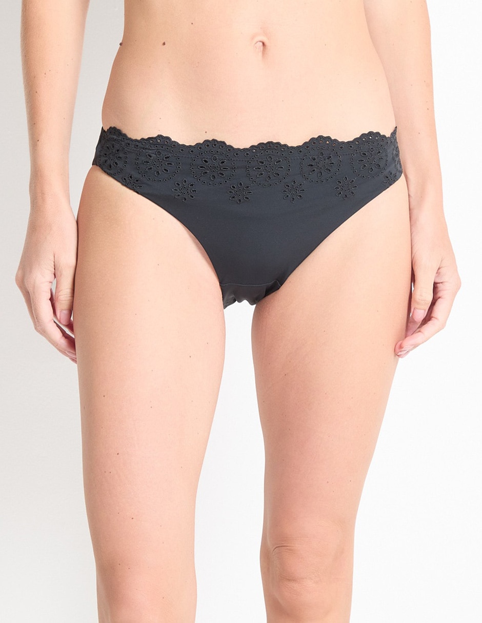 Panty bikini a la cadera para mujer