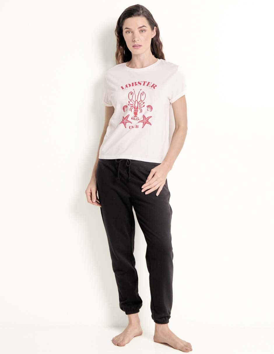 Playera pijama para mujer 3