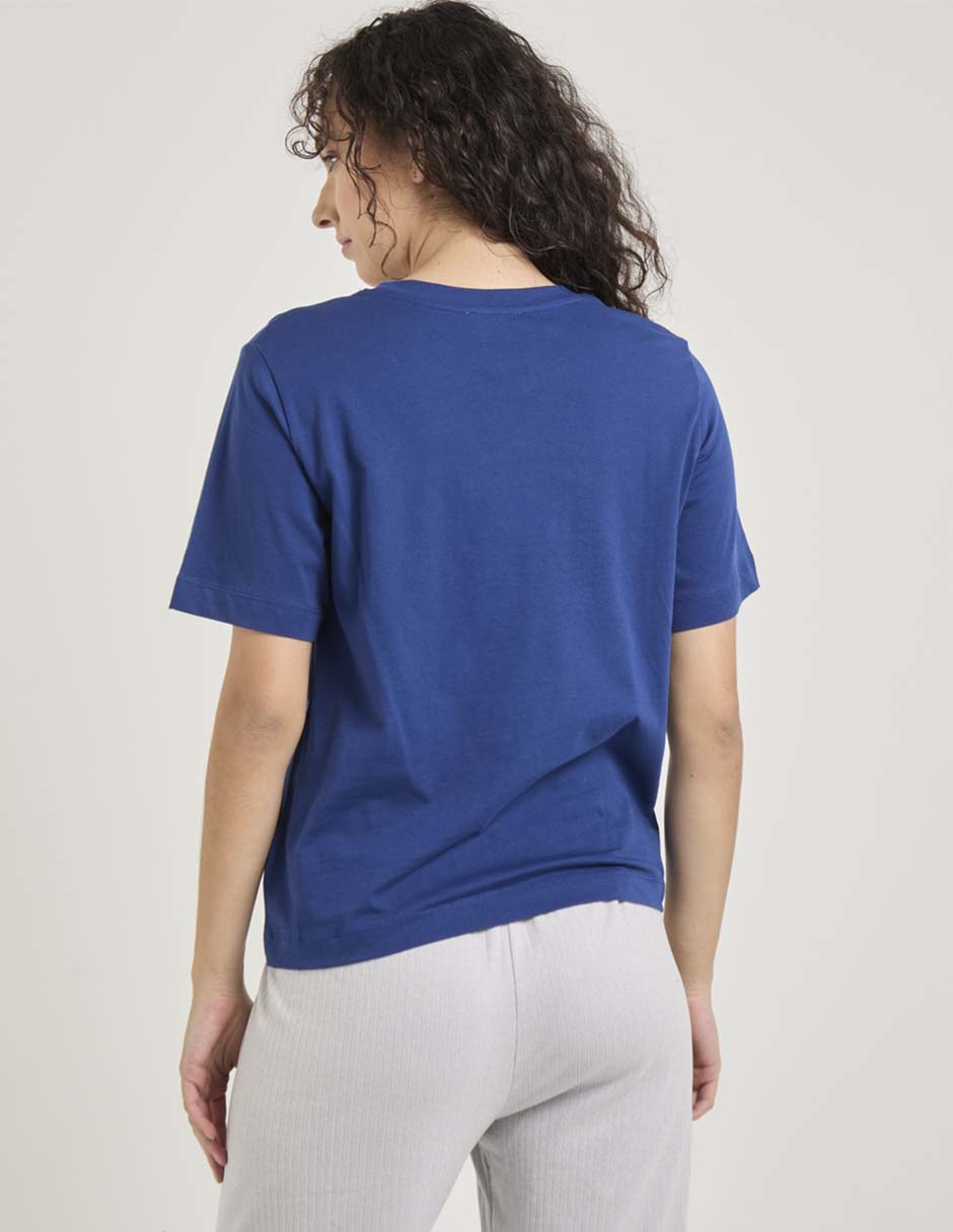 Playera pijama estampada para mujer 2